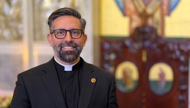 The Rev. Protopresbyter Panagiotis Papazafiropoulos. Photo: Leadership 100
