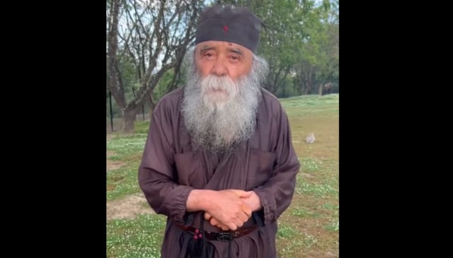 Elder Dositheus: Christ Elevated Met. Tychikos of Paphos, Not Man.