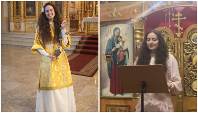 Barbara Gulina has posted about participating in a "deaconess training," and has also posted a homily that she gave outside of a liturgical setting for a class. Photo: Barbara Gulina/Facebook