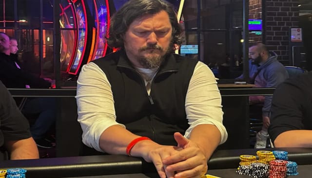 Photos allegedly show Met. Nestor gambling under his secular name, Evgeny Sirotenko. Photo: pokernews.com