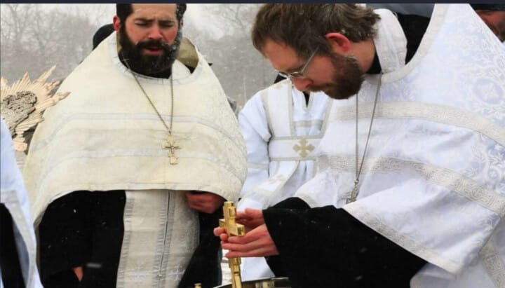 The Blessing of the Waters was celebrated by the faithful of St. Nicholas Church in Mentor, Ohio. Photo: domoca.org