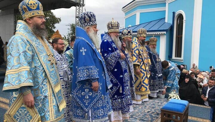 Hierarchs of the UOC at the celebration of the Boyan Icon. Photo: UOJ