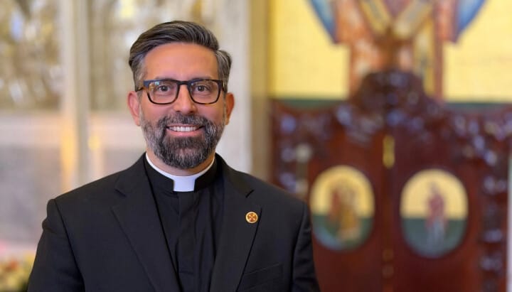 The Rev. Protopresbyter Panagiotis Papazafiropoulos. Photo: Leadership 100