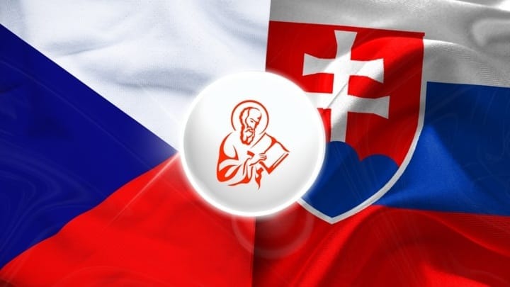 UOJ emblem with the Czech and Slovak flags