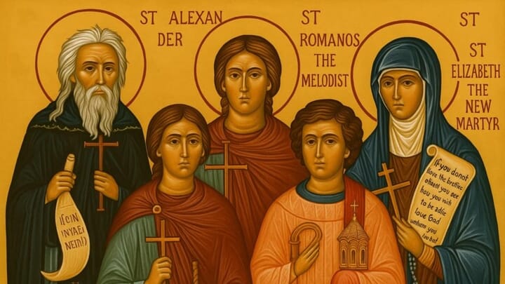 Five Convert Saints