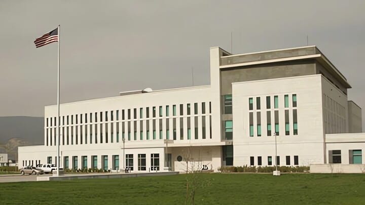 U.S. Embassy in Tbilisi. Photo: georgiatoday.ge