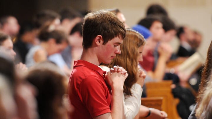 Gen Z is driving a revival of faith in America. Photo: Catholic University of America