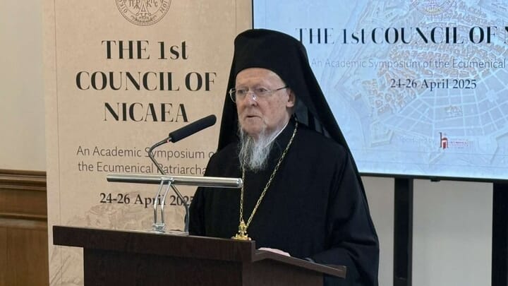 Patriarch of Constantinople Opens Symposium on 1700th Anniversary of Council of Nicaea