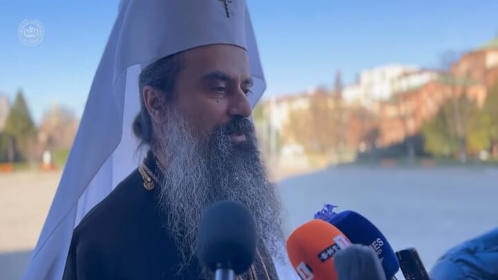 Photo: Bulgarian Patriarchate / YouTube screenshot
