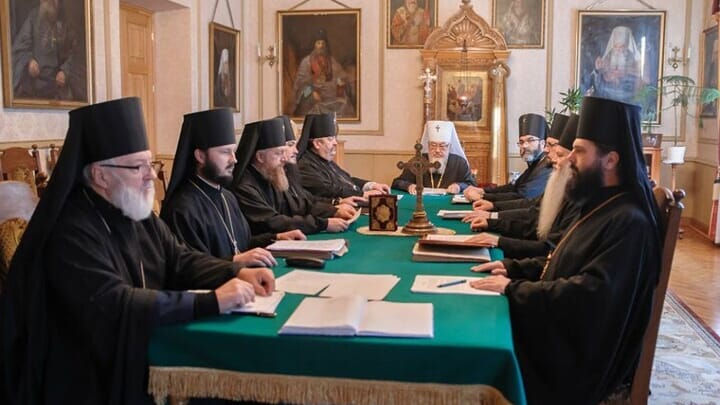 Meeting of the Holy Synod of Bishops of the Polish Orthodox Church. Photo: Romfea