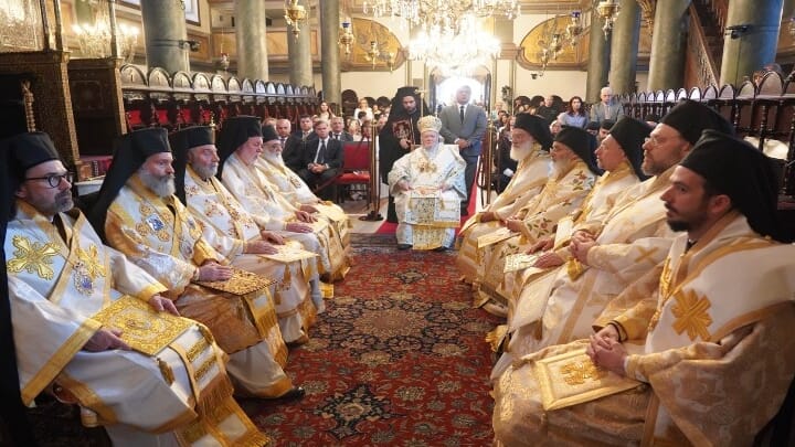 Patriarchal and Synodal Liturgy at the Phanar for the First Ecumenical Council. Photo: Nikos Papachristou/Ecumenical Patriarchate