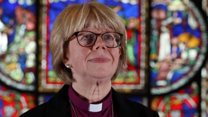 Sarah Mullally. Source: BBC