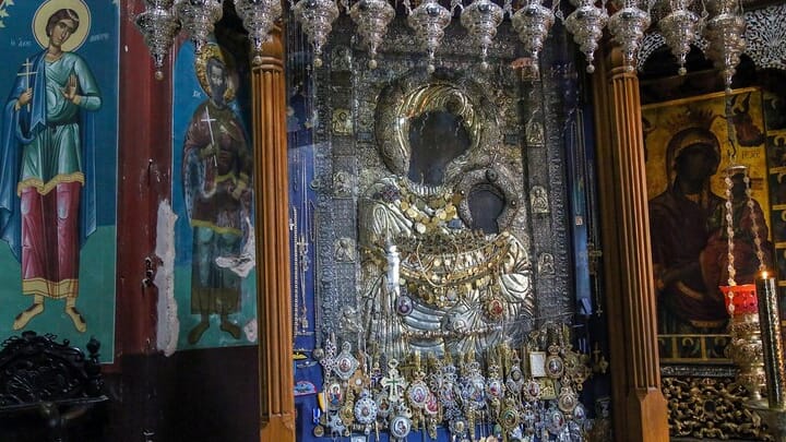 Iveron Icon of the Mother of God.