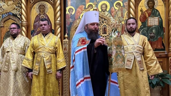 Met. Nicholas Serves Hierarchical Liturgy at San Francisco Cathedral