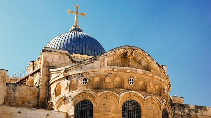 Dome of the Church of the Holy Sepulchre. Photo: gallerybyzantium.com