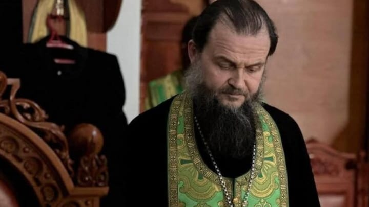 Archimandrite Paphnutiy. CREDIT: Vadym Dobrovskyi’s Facebook page