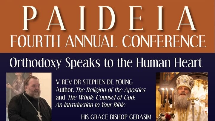 Photo: Paideia: A Society for Orthodox Thought and Culture / Facebook