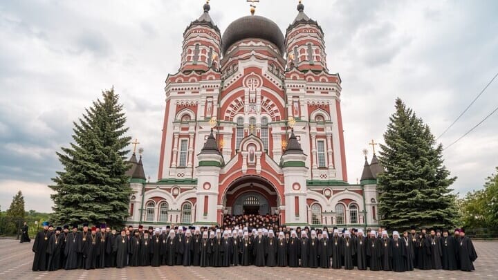 Council of the UOC on May 27, 2022, in Feofaniya. Photo: UOC