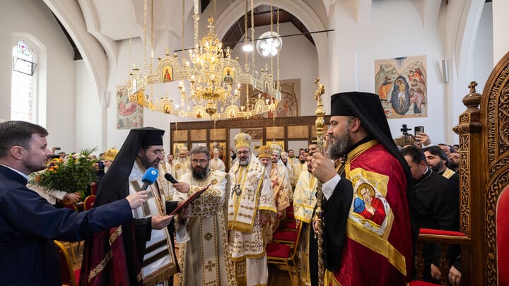 Archbishop Atanasie Enthroned as First Romanian Orthodox Bishop in the UK
