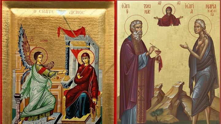 Photos: agiografiaicons.com and athoniteusa.com
