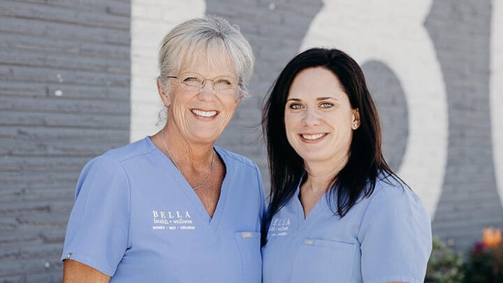 Dede Chism and Abby Sinnett, founders of Bella Health and Wellness. Photo: becketfund.org