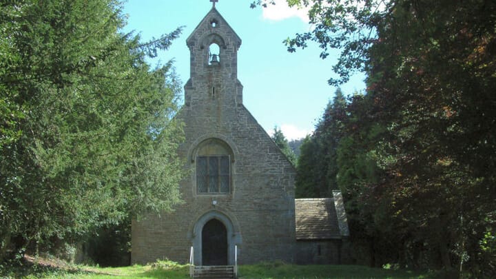 Lady Llanover’s Welsh Church now to be converted into an Orthodox church. Photo: jlb2011.co.uk