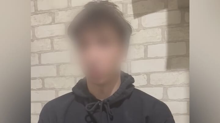 19-year-old detained by Lviv police. Photo: Facebook.com/MVS.LVIV