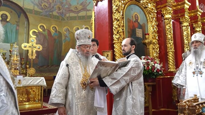 Photo: Ukrainian Orthodox Church / YouTube screenshot