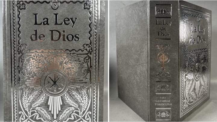 "The Law of God" is available in Spanish for a limited time. Photo: oldfloridabookshop.com