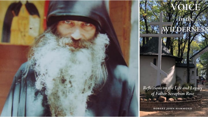 A new book explores the spiritual legacy of Fr. Seraphim Rose. Book cover photo: New Way Press