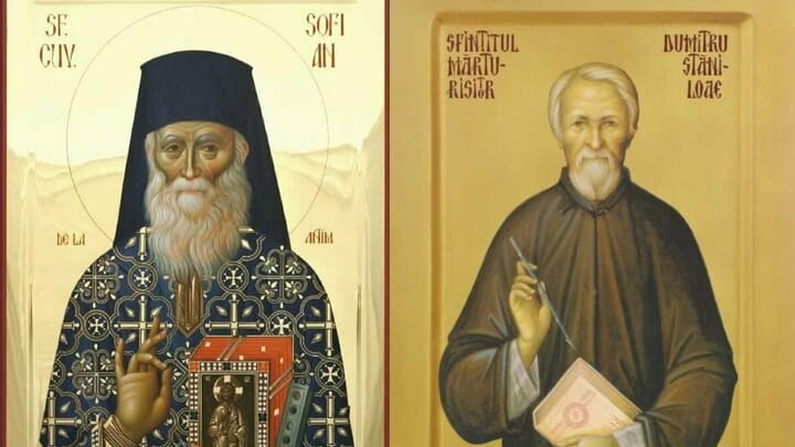 Saints Sofian and Dumitru. Photos: media.pravoslavie.ru and orthodoxtimes.com