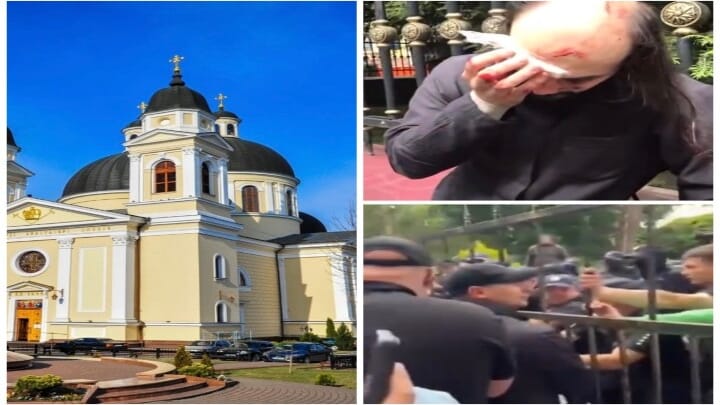 Masked Attackers Seize UOC Cathedral, Assault Clergy in Chernivtsi