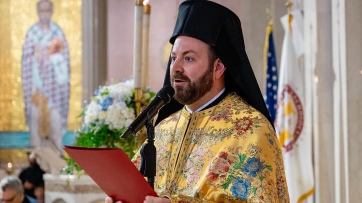 Archimandrite Chrysostomos Gilbert. Photo: Greek Orthodox Archdiocesan Cathedral of the Holy Trinity/Facebook