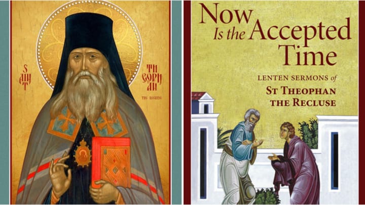 A translation of sermons by St. Theophan the Recluse is now available for pre-order. Photos: Uncut Mountain Supply and Holy Trinity Publications