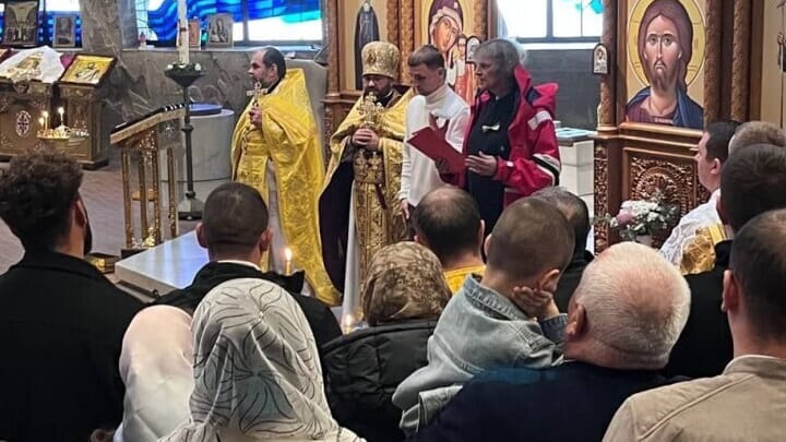 The UOC parish of the Pochaiv Icon of the Mother of God in Cologne. Photo: UOC DECR