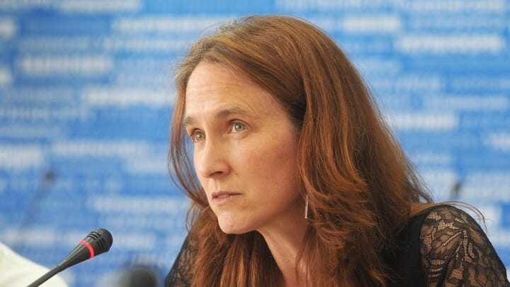 Deputy Head of the UN Human Rights Monitoring Mission in Ukraine, Noelle Calhoun. Photo: Ukrinform