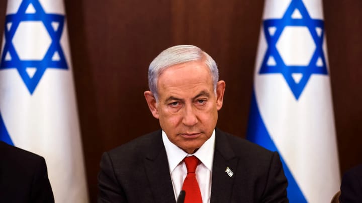 Benjamin Netanyahu. Source: Axios