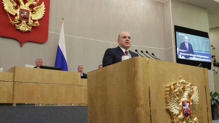 Russian PM Mishustin. Source: China Daily