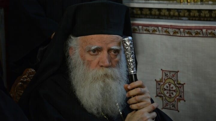 Metropolitan Seraphim of Kythira. Photo: UOJ-Greece