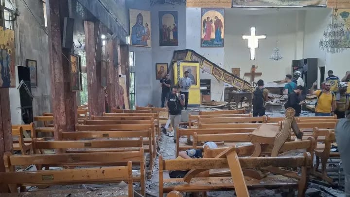 The Greek Orthodox church of Mar Elias in Damascus. Photo: clonline.org