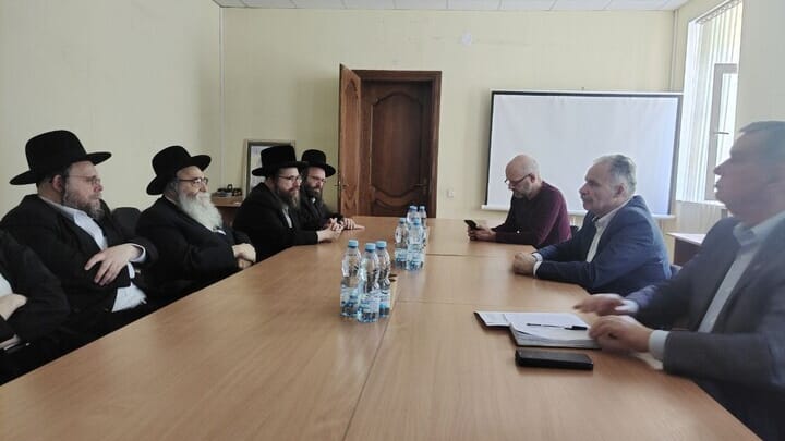 Meeting of the DESS head with representatives of the U.S. Jewish community. Photo: DESS