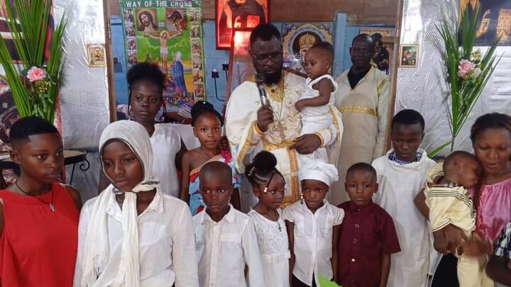 Fr. Victor Mfeg. Source: Patriarchal Exarchate