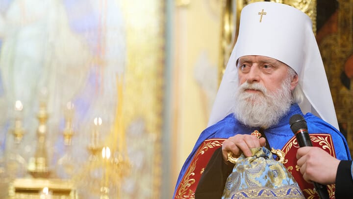 Eugene Metropolitan of Tallinn and All Estonia. Source: Moscow Times