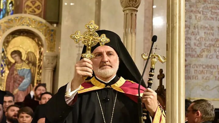 Abp. Elpidophoros. Photo: Kostas Bej/National Herald