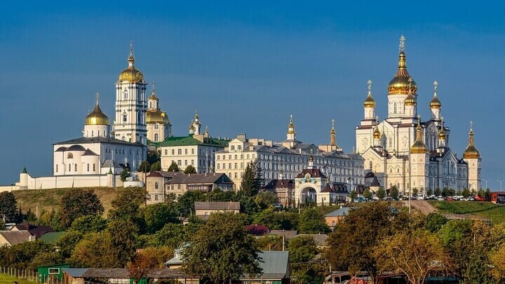 Holy Dormition Pochaiv Lavra. Photo: uk.wikipedia.org