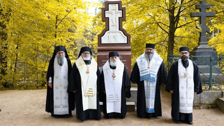 Hierarchs of the Macedonian Church visit Valaam Monastery. Photo: DECR - Moscow Patriarchate