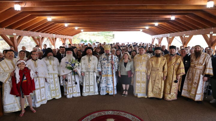 The patronal feast of St. Dumitru the New Romanian Monastery. Photo: sfdumitru.org