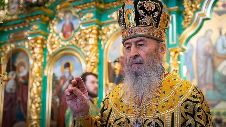 Metr. Onuphry. Photo: Ukrainian Orthodox Church / YouTube