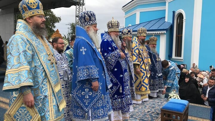 Hierarchs of the UOC at the celebration of the Boyan Icon. Photo: UOJ