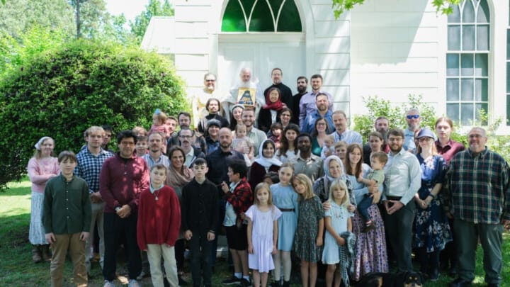 The newly formed community at St. John Mission in New Waverly, Texas. Photo: Cory Meissner